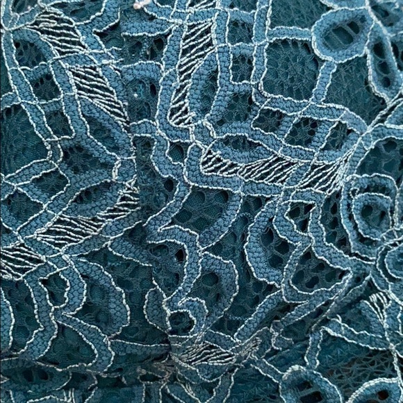Colsie Teal Lace Bralet - Picture 2 of 3